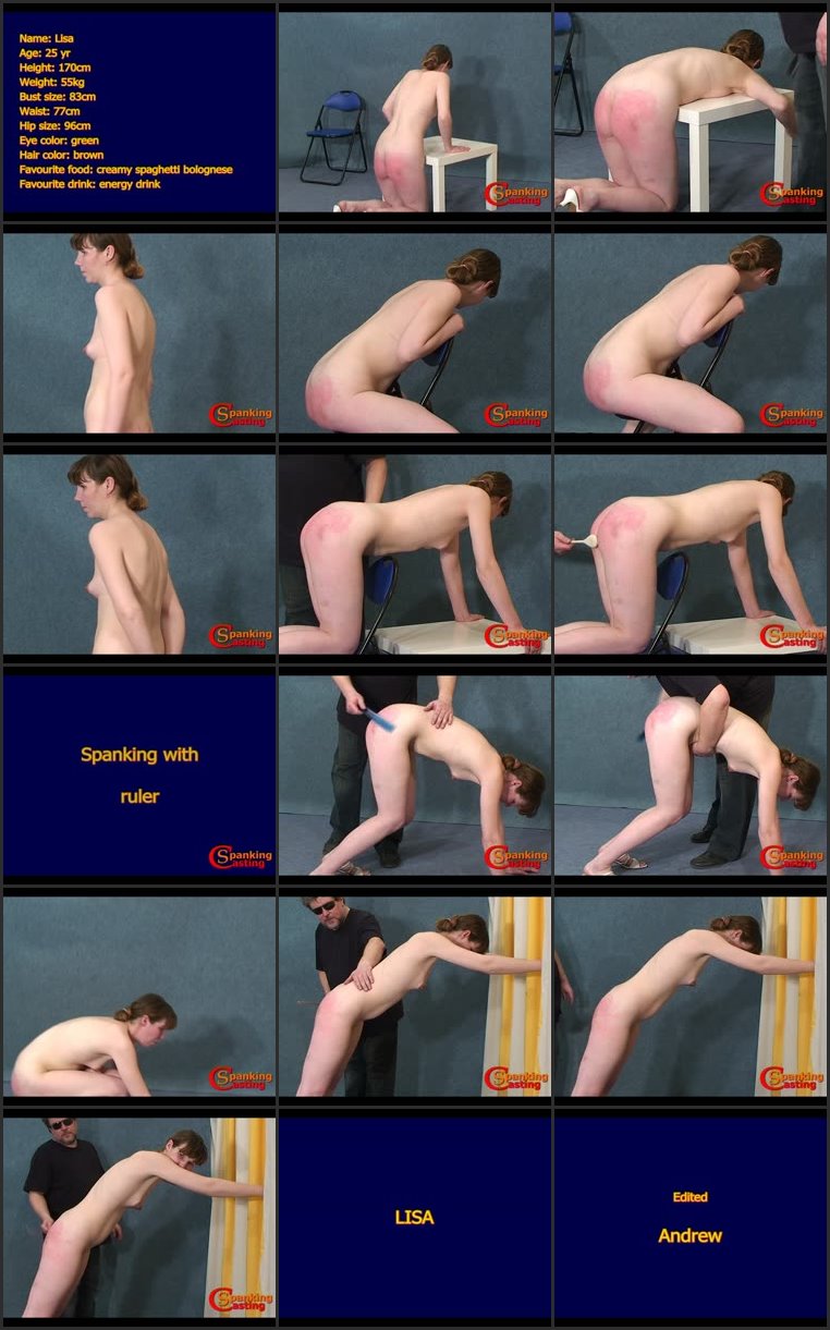 Screenlist Lisa - Spanking Casting - spanking-casting - SD/WMV