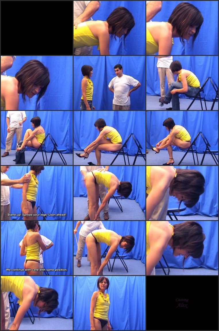 Screenlist Judith 2nd Spanking & Caning Experience (part 1 - facecam)) - spanking-experience - SD/AVI