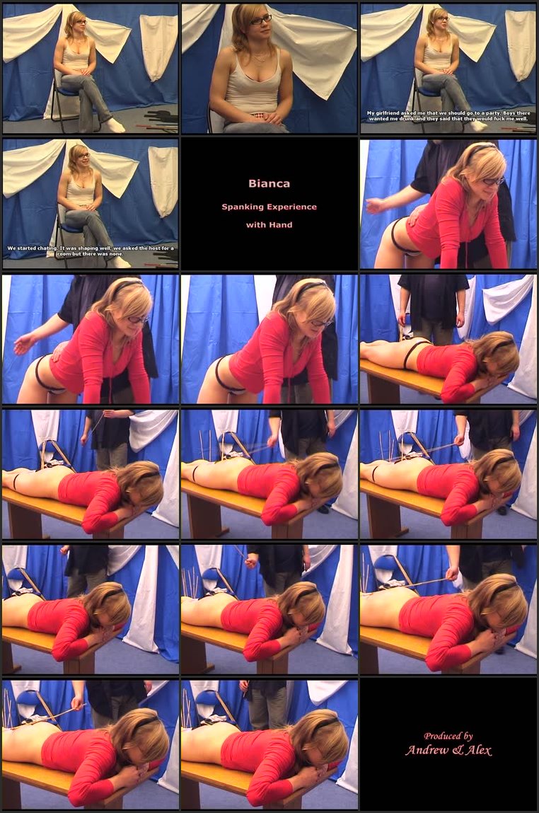 Screenlist Bianca - Spanking Experience with Hand & Cane (angle 2) - spanking-experience - SD/AVI