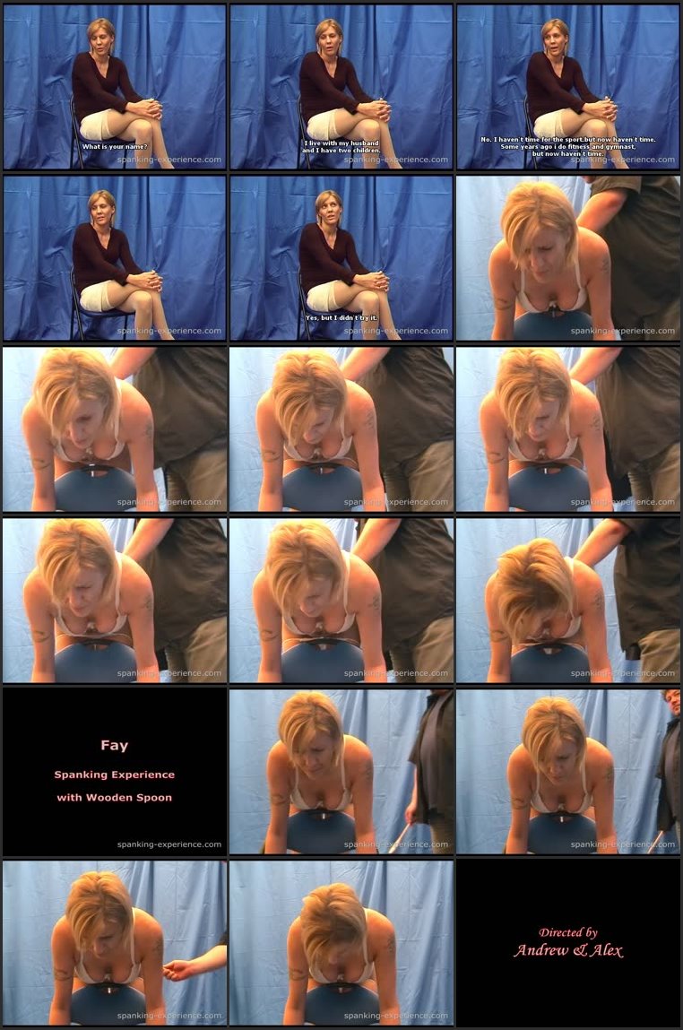 Screenlist Fay - Spanking Experience with Hand & Wooden Spoon (facecam) - spanking-experience - SD/AVI