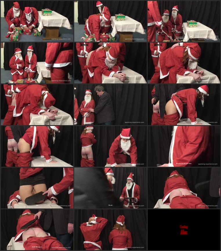 Screenlist Livia & Viola - Santa`s Naughty Apprentices (part 1) - spanking-experience - HD/WMV