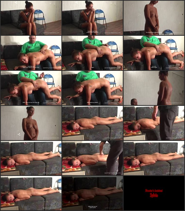 Screenlist Anita - Spanking, Rectal Temperature and Suppository (part 1 - angle 2 - spanking-experience - HD/WMV