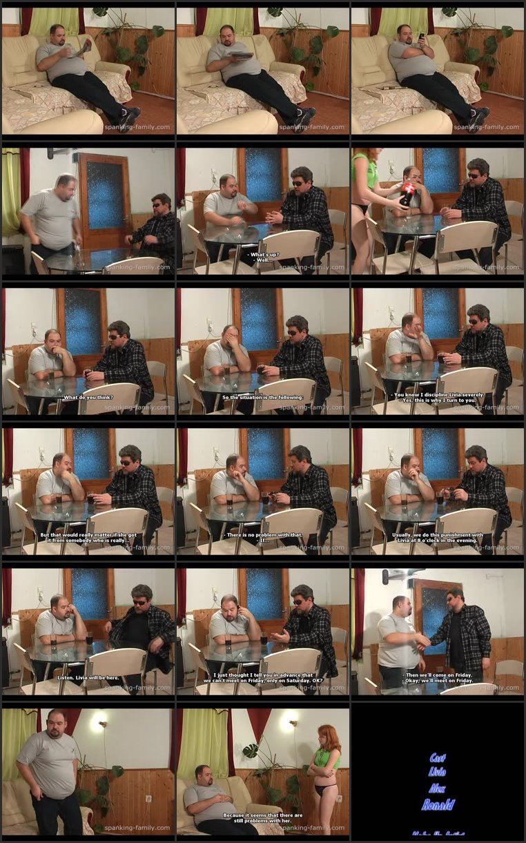 Screenlist Jessica Lie Again - spanking-family - SD/WMV