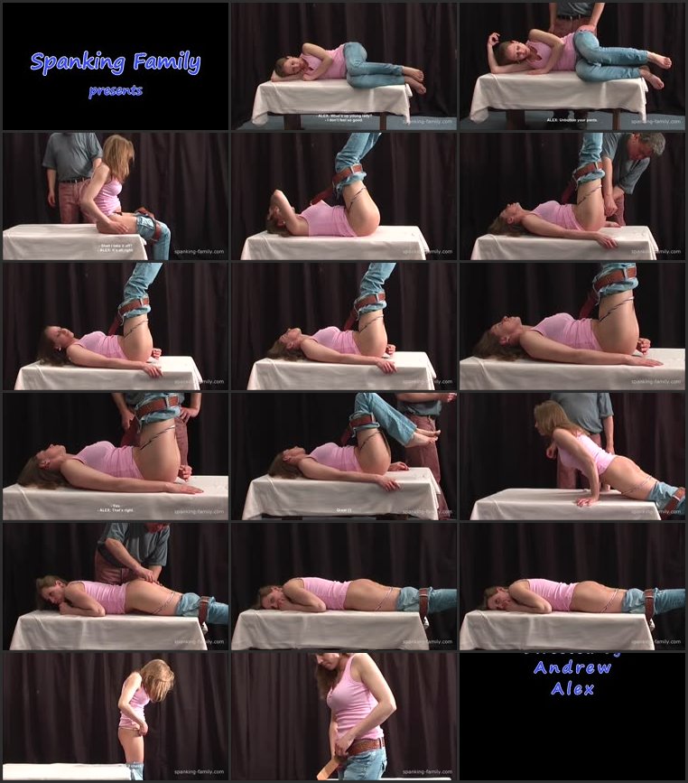 Screenlist Vicky's Rectal Temperature, Gets an Suppository - spanking-family - HD/WMV