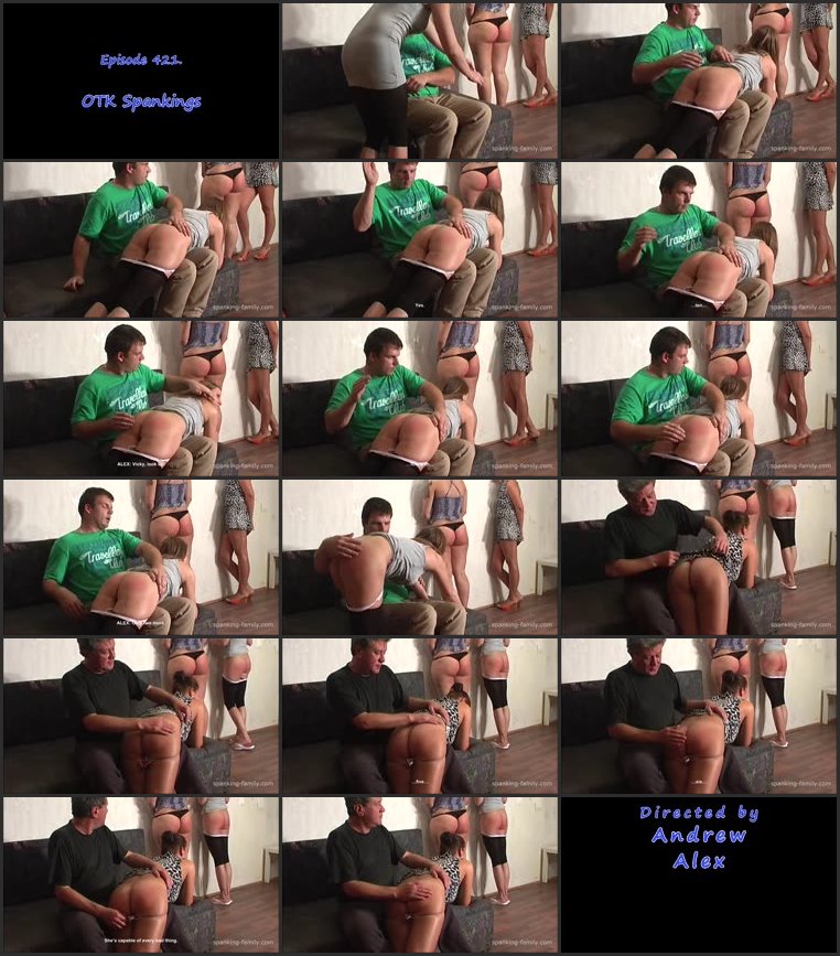 Screenlist OTK Spankings - spanking-family - HD/WMV