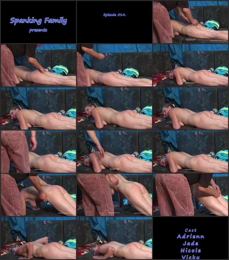 Screenlist She is Sick, Her Temperature Checked Rectally - spanking-family - HD/WMV