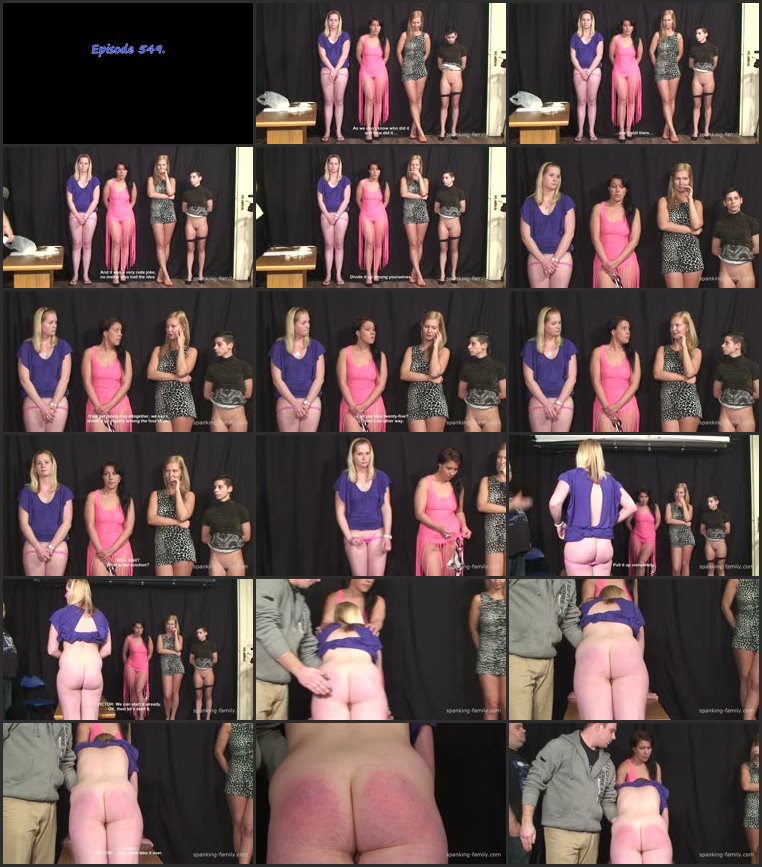 Screenlist Nicole`s Hand Spanking from Victor - spanking-family - HD/WMV