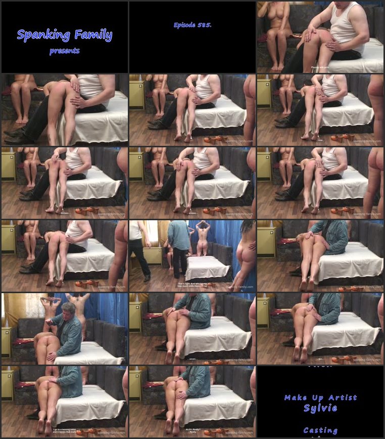 Screenlist OTK Punishments with Two Pretty Bottoms - spanking-family - HD/WMV
