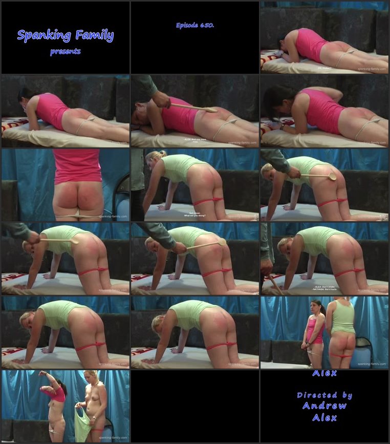 Screenlist Wooden Spoon and Painful Face - spanking-family - HD/WMV