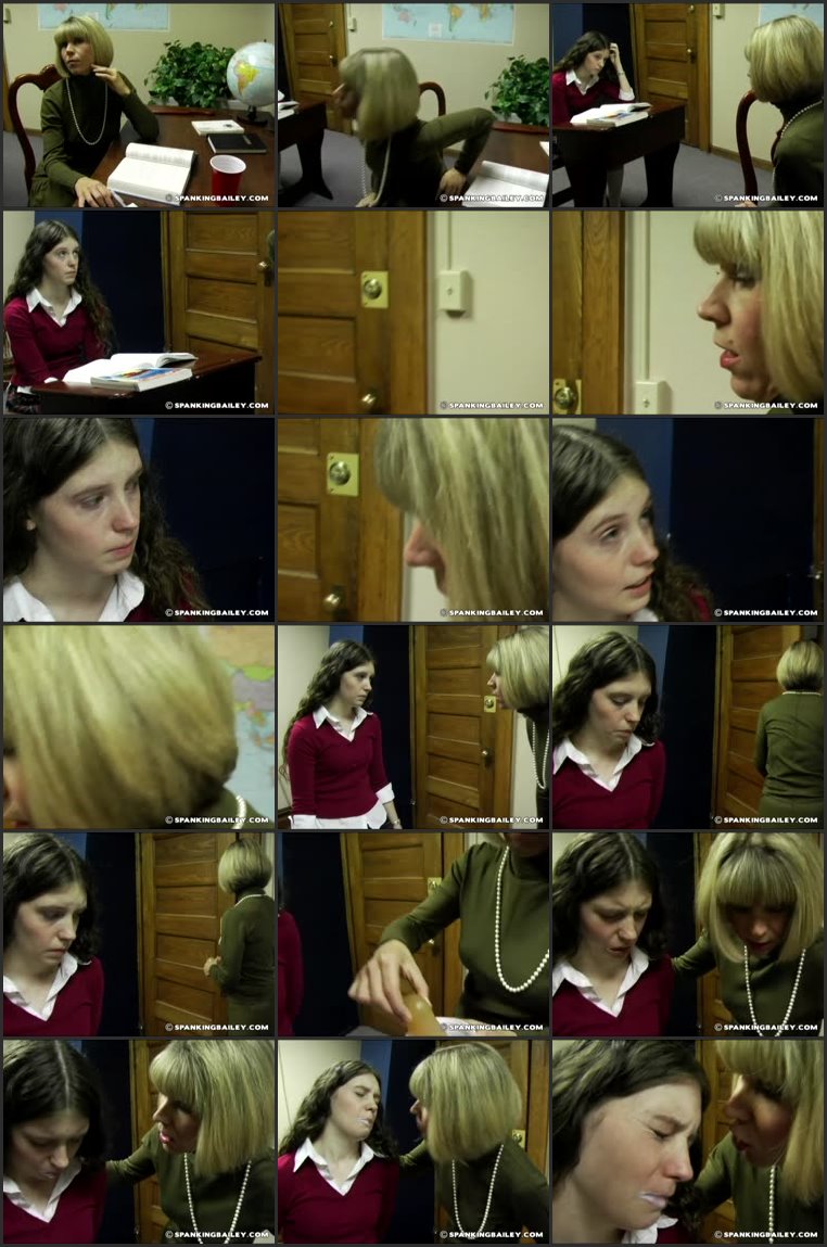 Screenlist Bailey's Harsh Punishment - Part 1 - spankingbailey - LQ/RM