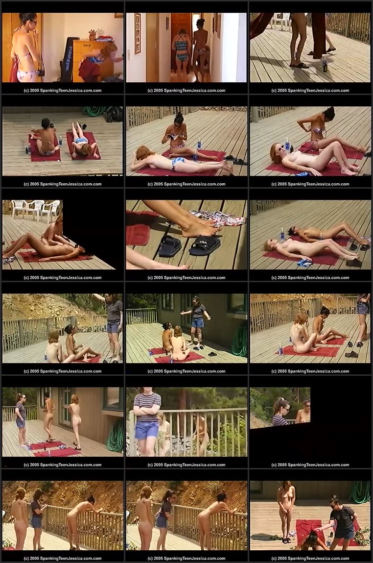 Screenlist Painful Summer - spankingteenjessica - LQ/RM