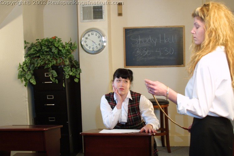Cover Betty Caught Sleeping in Class - realspankingsinstitute - LQ/RM
