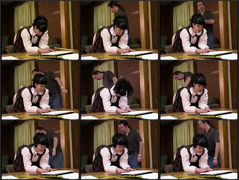 Screenlist Betty is Paddled by the Dean - realspankingsinstitute - LQ/RM