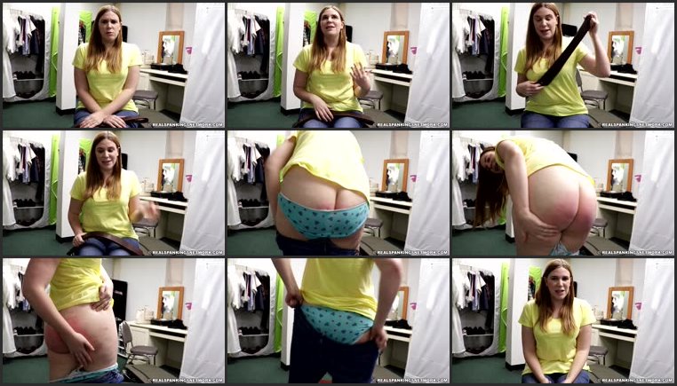 Screenlist Alex Interviewd and Spanked with the Belt - realspankings - Full HD/MP4