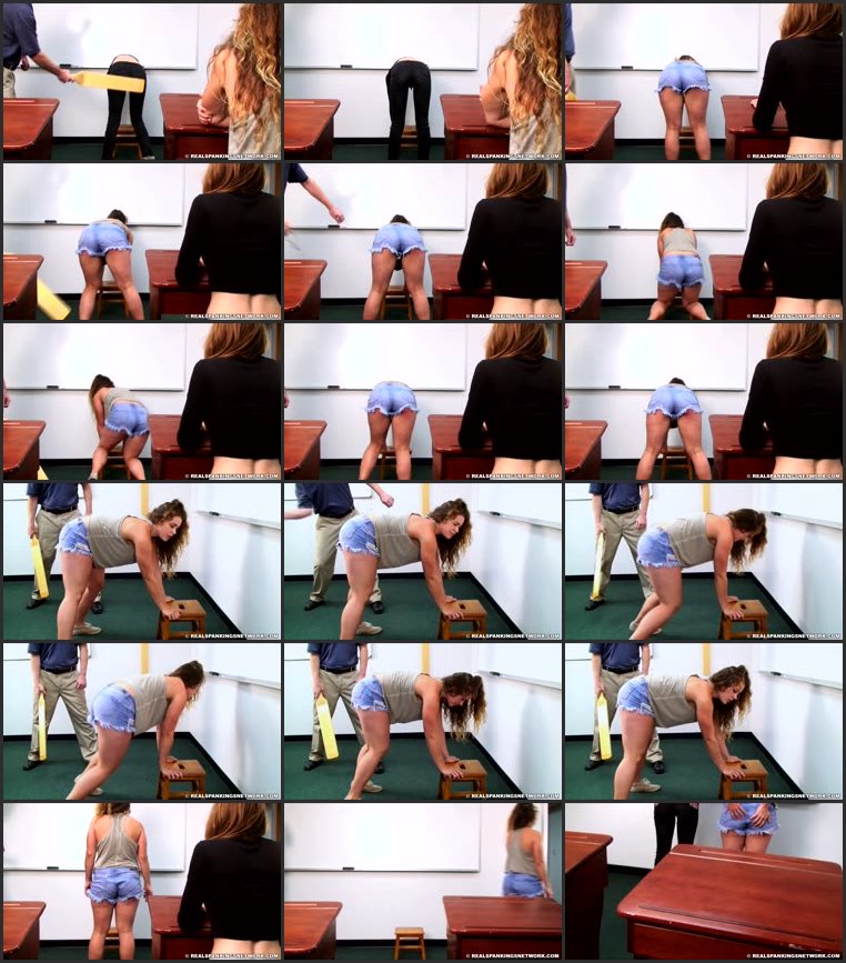 Screenlist Paddled for Inappropriate Attire (Part 2 of 2) - realspankings - Full HD/MP4
