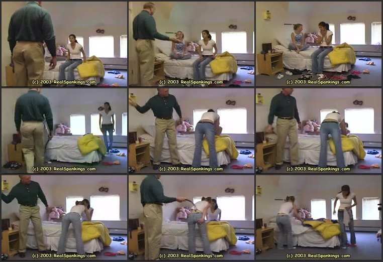Screenlist Brandi And Jessica Spanked By Steve - realspankings - LQ/RM