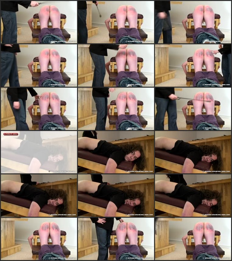 Screenlist Steven's Multi Implement Punishment Session (Part 2 of 2) - women-spanking-men - SD/RM