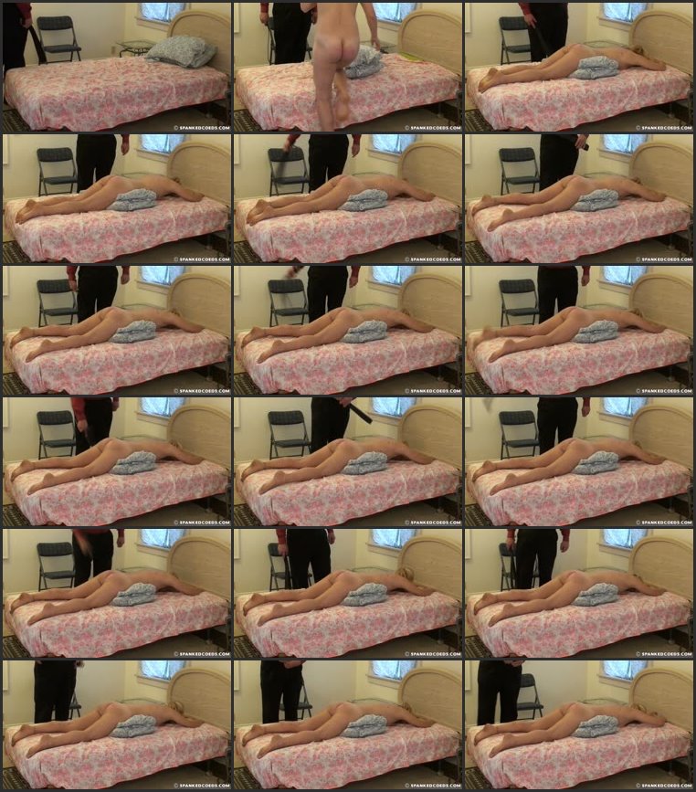 Screenlist Zara: Bed Strapping - spankedcoeds - SD/WMV