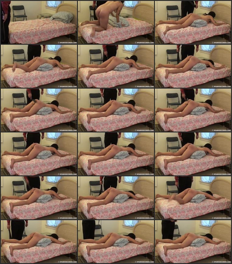 Screenlist Jenna: Bed Strapping - spankedcoeds - SD/WMV