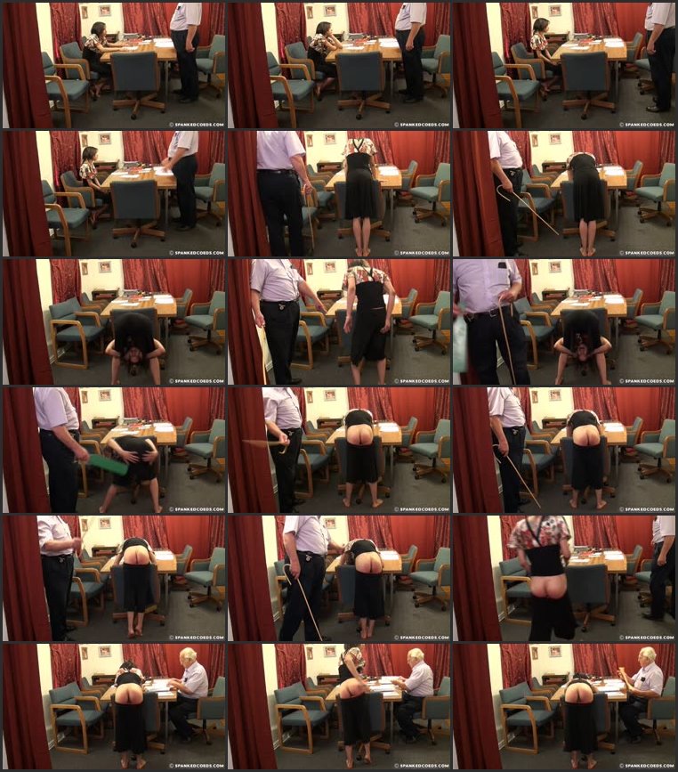 Screenlist Daija: Long Caning (part 1) - spankedcoeds - SD/WMV