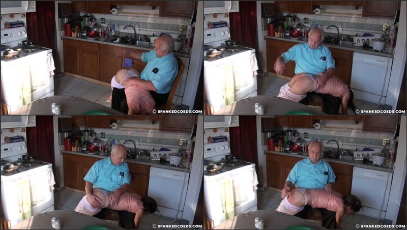 Cover Daija: Kitchen Discipline - spankedcoeds - SD/WMV