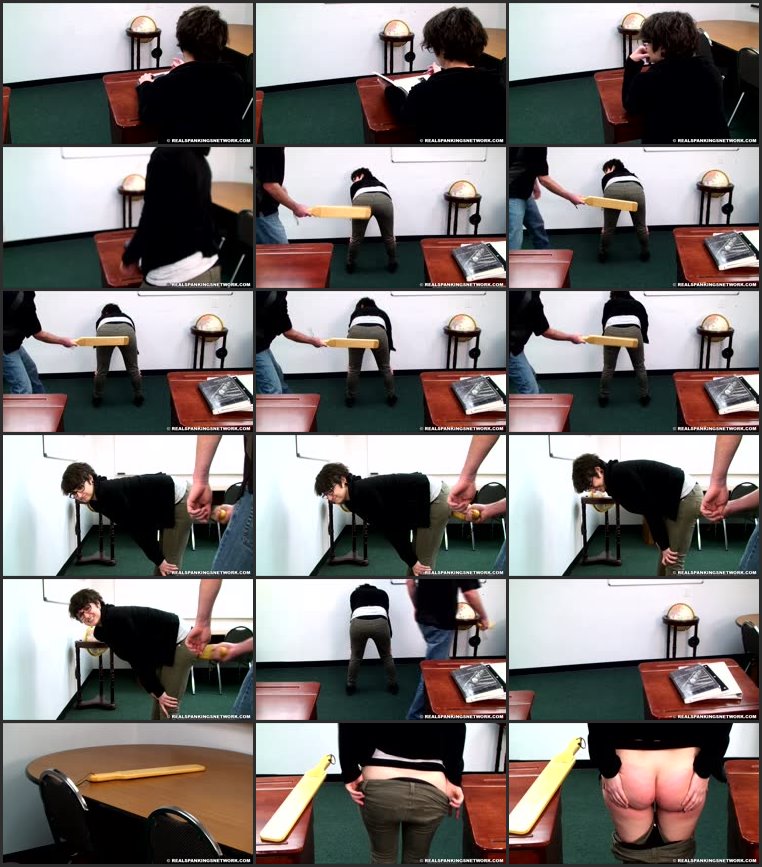 Screenlist Paddled In The Classroom - realspankingsinstitute - Full HD/MP4