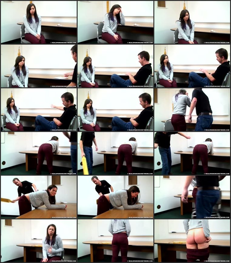 Screenlist Adriana Is Paddled By Mr. M - realspankings - Full HD/MP4