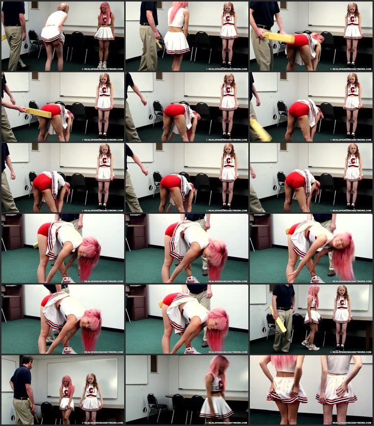Screenlist Cheerleaders Paddled (part 2 Of 2) - realspankings - Full HD/MP4