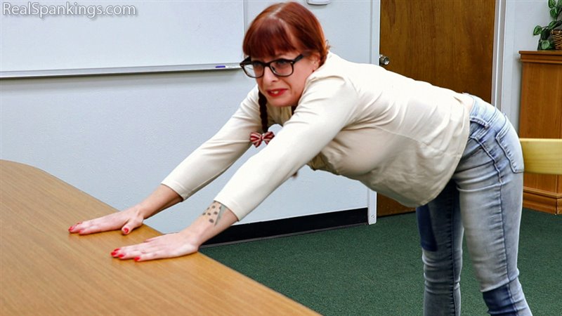 Cover Paddled Instead Of Suspended - realspankings - Full HD/MP4