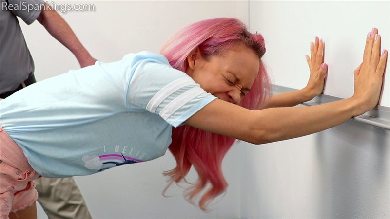 Cover Paddled For Dress Code Violations - realspankings - Full HD/MP4
