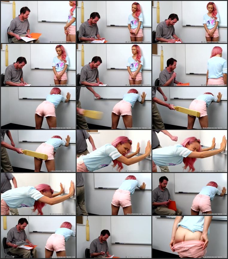 Screenlist Paddled For Dress Code Violations - realspankings - Full HD/MP4