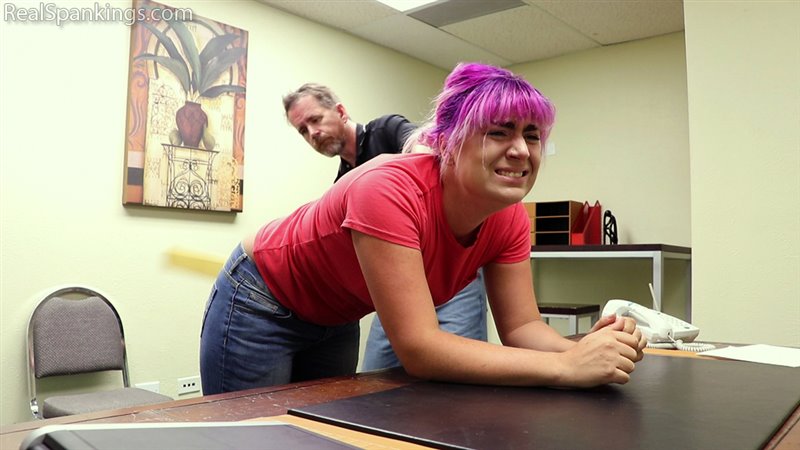 Cover Stella Is Paddled By The Principal - realspankings - Full HD/MP4