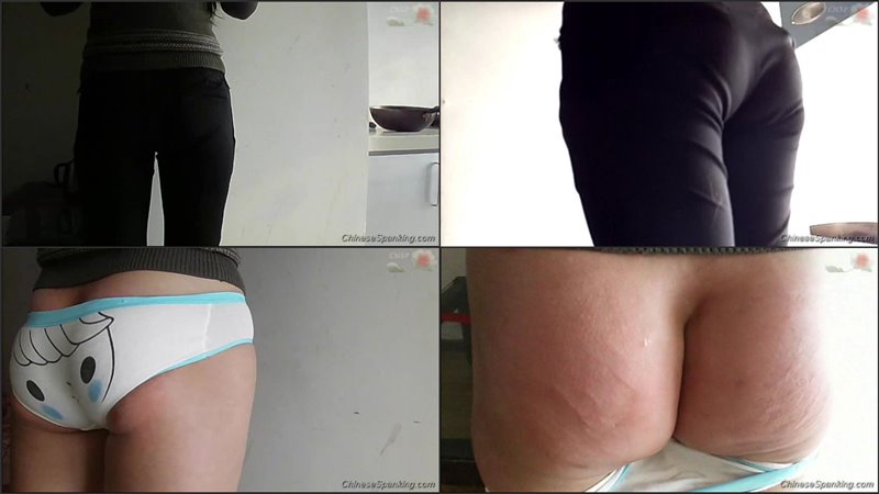 Cover M056 - Punished For Late - chinesespanking - SD/WMV