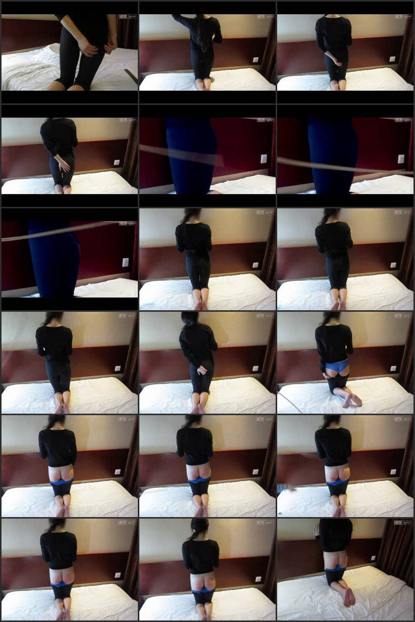 Screenlist M243 - On The Bed - chinesespanking - SD/MP4