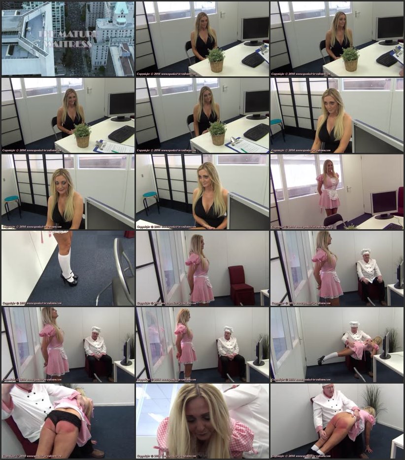 Screenlist Mike's 50's Diner - The Mature Waitress - Episode 18 - spanked-in-uniform - Full HD/WMV