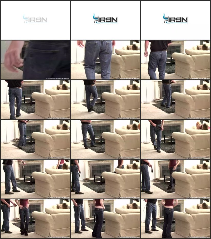 Screenlist - Roxie Is Given The Belt - realstrappings - Full HD/RM