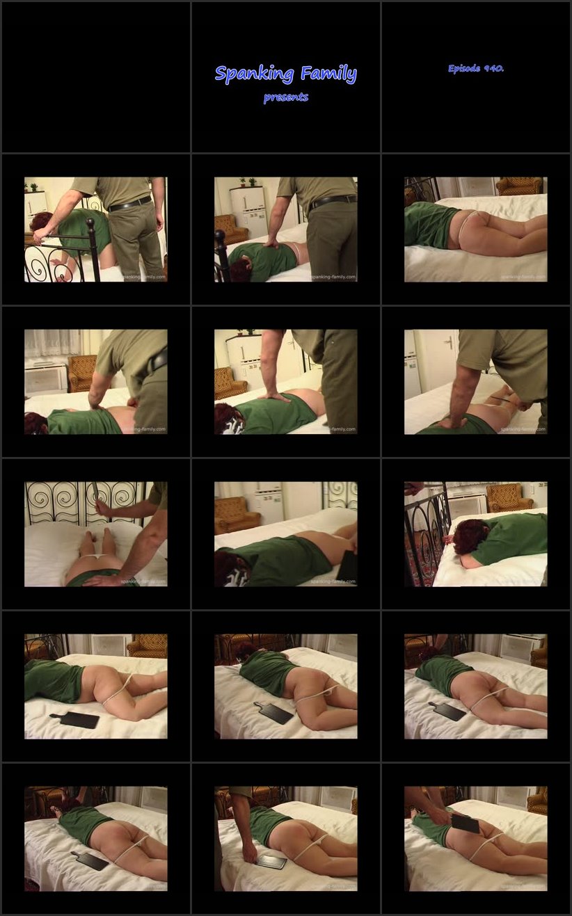 The Lost Movie 2 - Prone Punishment - spanking-family - SD/WMV