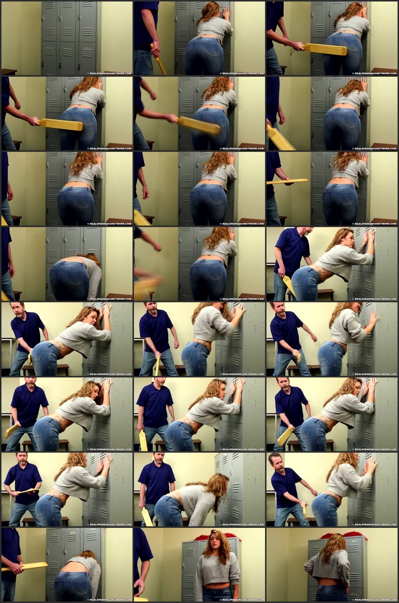 Screenlist - Paddled In The Locker Room By The Principal - realspankings - Full HD/MP4