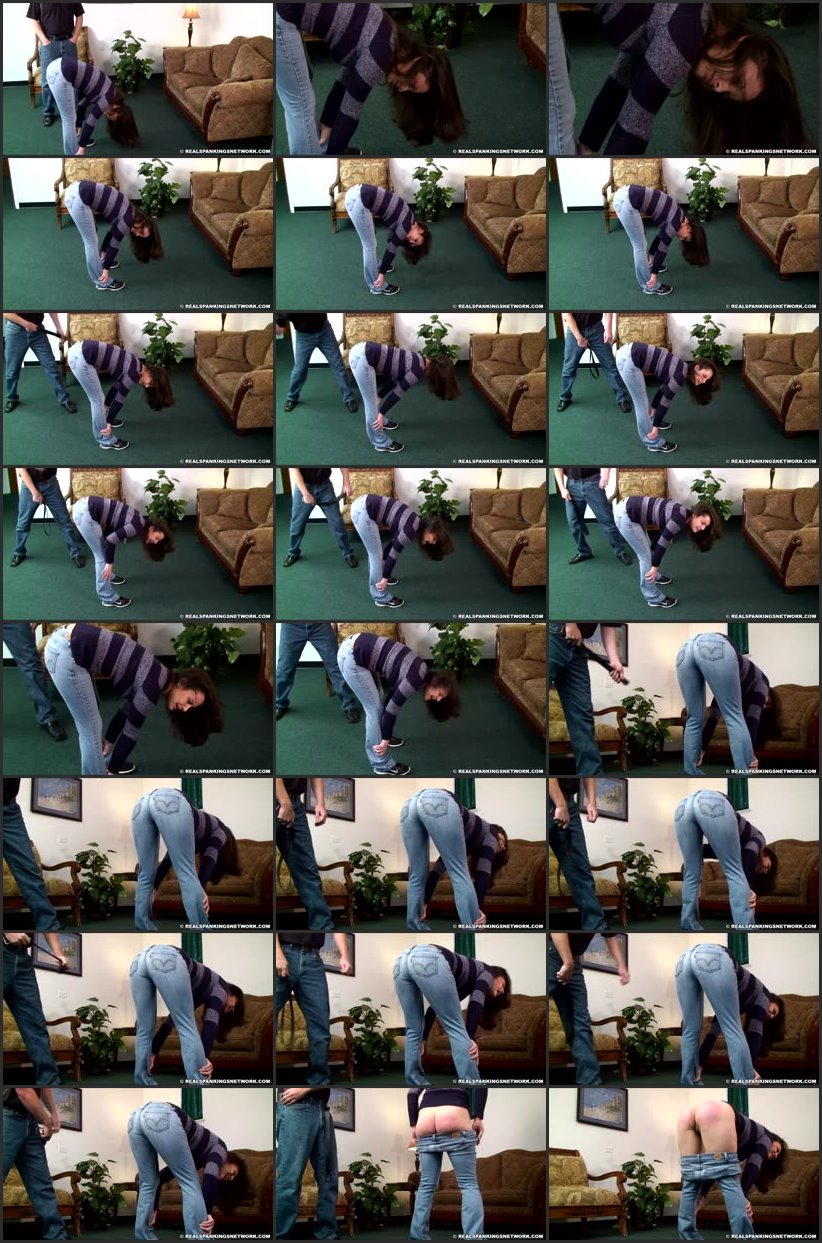 Screenlist - Raquel: Spanked Hard With The Belt - realstrappings - Full HD/RM