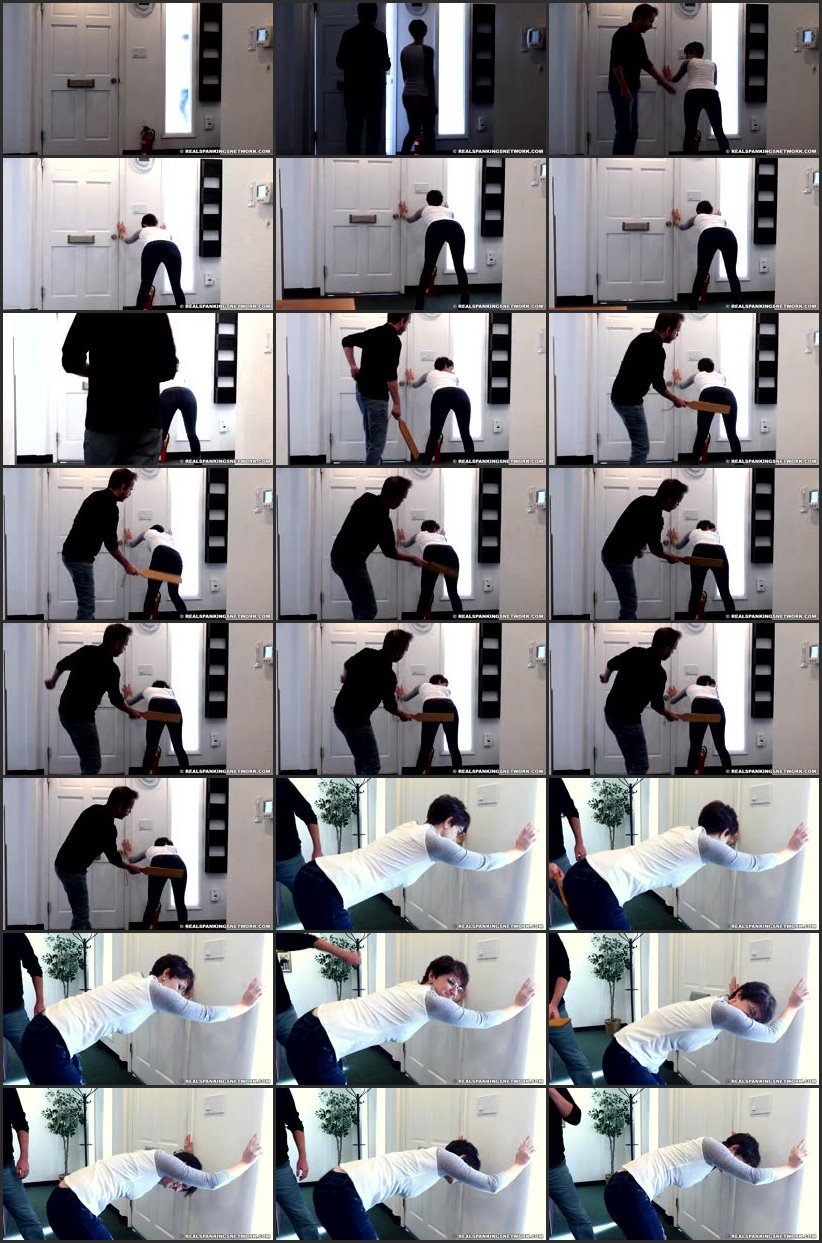 Screenlist - Paddled In The Hallway - realspankings - Full HD/MP4