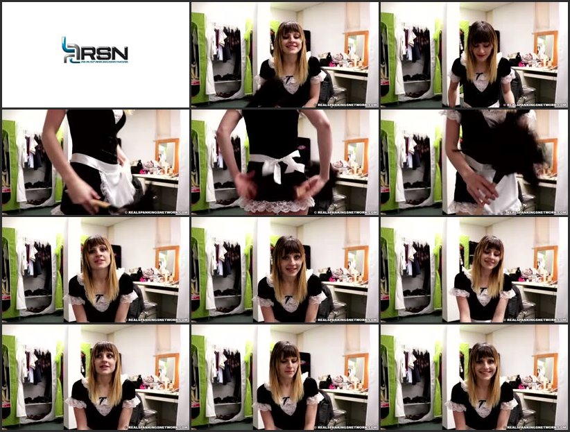 Screenlist Maid Mable is Spanked by her Boss - realstrappings - HD/RM