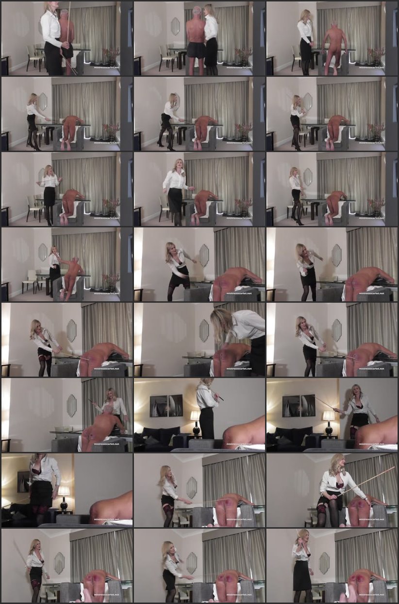 Screenlist - Testing My Three New Canes - Domina Scarlet - HD/MP4
