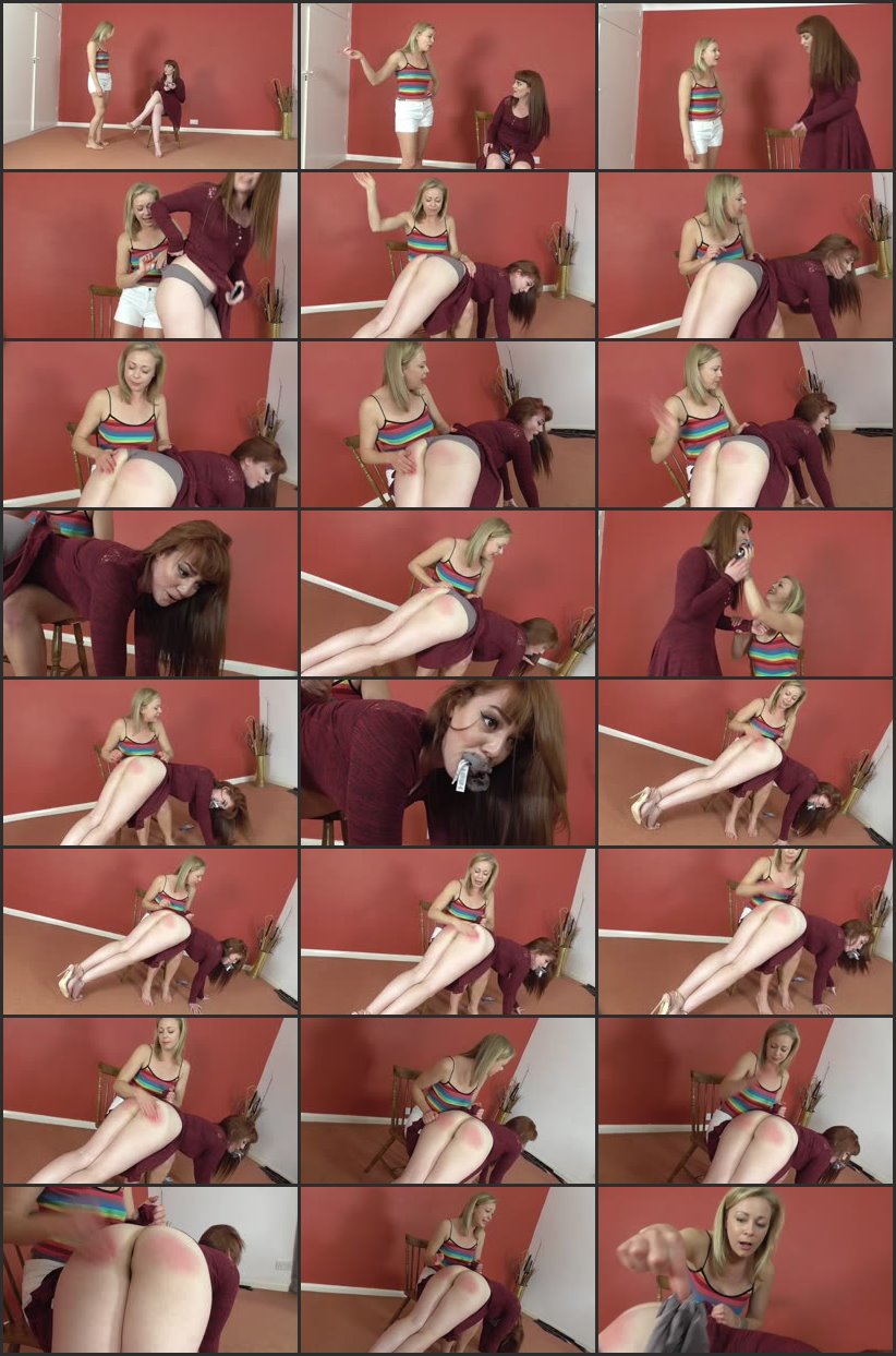 Screenlist - Zoe Gets Spanked For Stealing Knickers - UkCuteGirl - HD/MP4