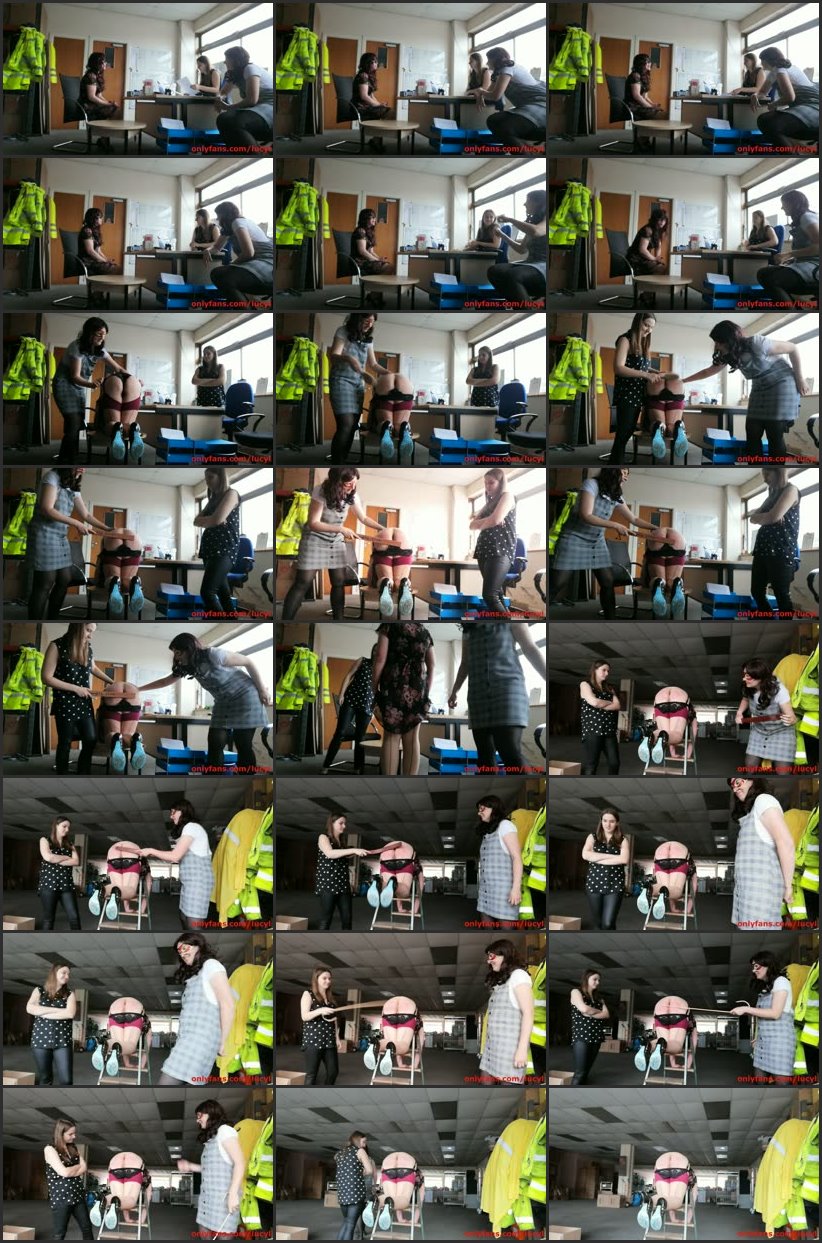 Screenlist - Bosses Melanie And Lucy Spank A Secretary Emma - LucyIntoSpanking - HD/MP4