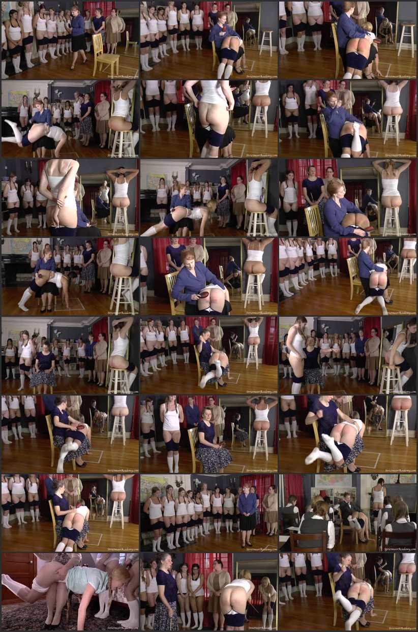 Screenlist Strictmoor Academy Year 4 - Scene 8 - The Hairbrush - sarahgregoryspanking - Full HD/MP4