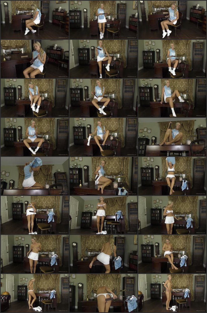 Screenlist Pretty School Girl Bex Strips While Playing With Headmistress's Leather Strap - stmackenzies - Full HD/MP4