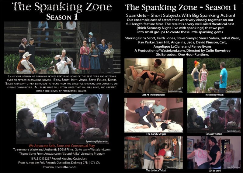 Cover The Spanking Zone Season 1 - wasteland - HD/MP4