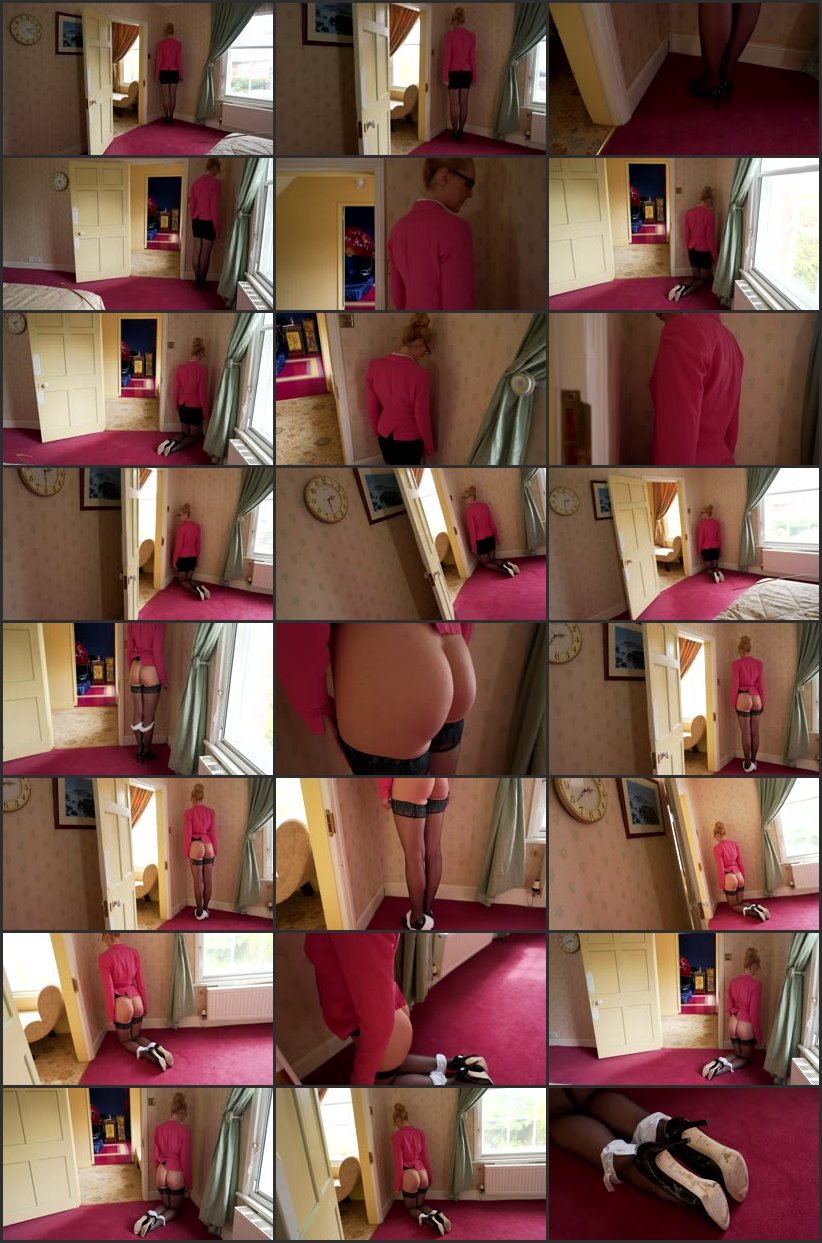Wifes Pre and Post Caning Cornertime - Ariel Anderssen image