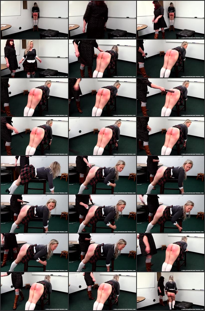 Screenlist Miss Betty Deals With Stevie (part 2 Of 2) - realspankingsinstitute - Full HD/MP4