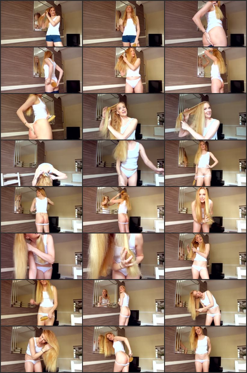 Screenlist A Hairbrushing & Hairbrush Self-spanking - Ariel Anderssen - 4K Ultra HD/MP4